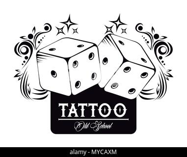 Lucky Dice Tattoo Ideas - TatRing