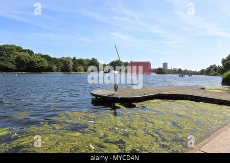 Hyde Park London England Stock Photo