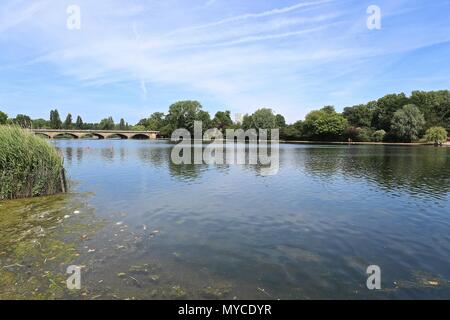 Hyde Park London England Stock Photo