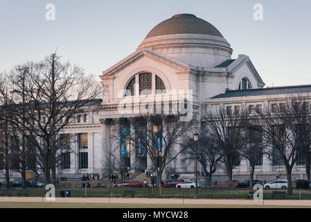 The Smithsonian National Museum of Natural History, in Washington, DC Stock Photo