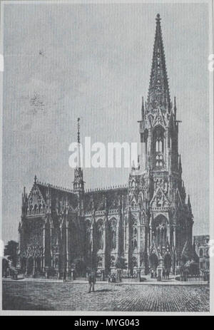 . Gedächtniskirche der Protestation, Speyer . Stahlstich von 1884 ...