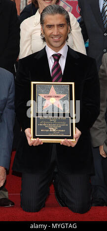 Alejandro Fernandez was honored with a Star on the Hollywood Walk of Fame in Los Angeles. December 2, 2005.          -            02 FernandezAlejandro004.jpg02 FernandezAlejandro004  Event in Hollywood Life - California, Red Carpet Event, USA, Film Industry, Celebrities, Photography, Bestof, Arts Culture and Entertainment, Topix Celebrities fashion, Best of, Hollywood Life, Event in Hollywood Life - California, movie celebrities, TV celebrities, Music celebrities, Topix, Bestof, Arts Culture and Entertainment, Photography,    inquiry tsuni@Gamma-USA.com , Credit Tsuni / USA, Honored with a St Stock Photo