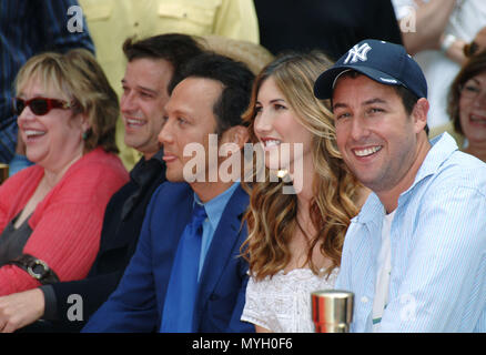 Kathy Bates At The Adam Sandler Hands And Footprint Ceremony At The 