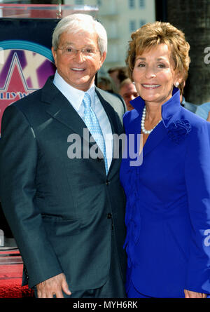 Judge Judy Sheindlin  ( posing with husband Jerry )10th season celebration and star on the Hollywood walk of Fame In Los Angeles. February 14, 2006.          -            JudgeJudySheindlin Jerry010.jpgJudgeJudySheindlin Jerry010  Event in Hollywood Life - California, Red Carpet Event, USA, Film Industry, Celebrities, Photography, Bestof, Arts Culture and Entertainment, Topix Celebrities fashion, Best of, Hollywood Life, Event in Hollywood Life - California, movie celebrities, TV celebrities, Music celebrities, Topix, Bestof, Arts Culture and Entertainment, Photography,    inquiry tsuni@Gamma- Stock Photo