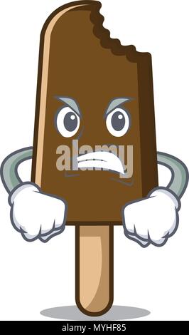 Angry hot chocolate mascot cartoon Stock Vector Image & Art - Alamy