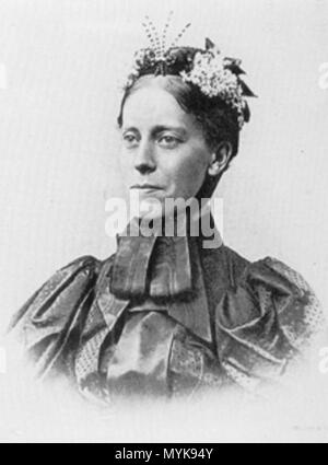 . English: Portrait of Mary Kingsley (1862-1900) . um 1890/1900. unknow photographer 352 Mary Kingsley02 Stock Photo