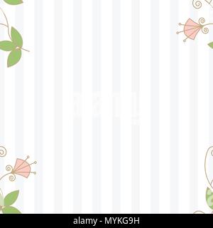 Trendy Seamless Floral Pattern In Vector Stock Vector