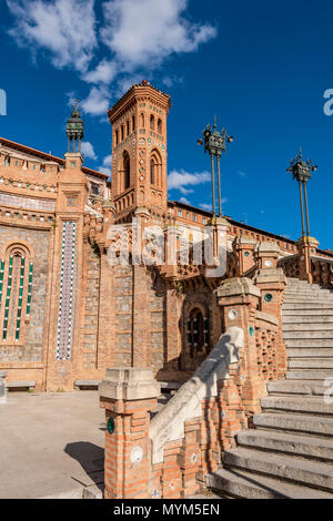 La Escalinata staircase, Teruel, Aragon, Spain Stock Photo