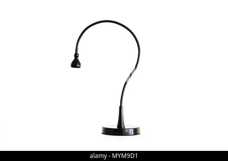 Night stand desk lamp led  isolated against white background Stock Photo