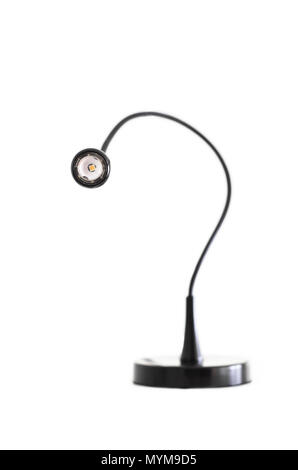 Night stand desk lamp led  isolated against white background Stock Photo