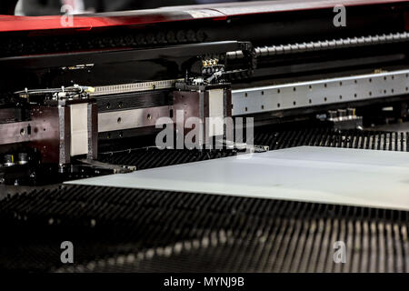 Turret punch presses Stock Photo