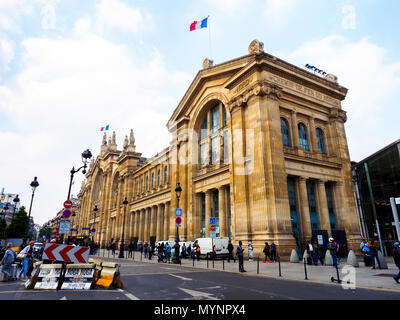 Gare du Nord (North Station), officially Paris-Nord - Paris, France Stock Photo