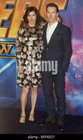 Benedict Cumberbatch and Sophie Hunter attending the second annual ...