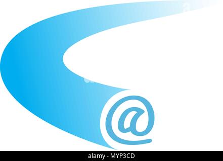 E mail incoming letter Stock Vector