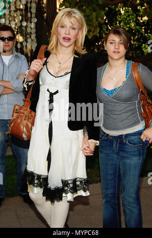 Courtney Love arriving at the AQUAMARINE Premiere at the Zanuck Theatre ...