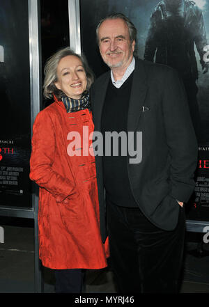 Wes Craven and wife - Friday The 13th Premiere at the Chinese Theatre In Los Angeles.CravenWes wife 88  Event in Hollywood Life - California, Red Carpet Event, USA, Film Industry, Celebrities, Photography, Bestof, Arts Culture and Entertainment, Celebrities fashion, Best of, Hollywood Life, Event in Hollywood Life - California, Red Carpet and backstage, Music celebrities, Topix, Couple, family ( husband and wife ) and kids- Children, brothers and sisters inquiry tsuni@Gamma-USA.com, Credit Tsuni / USA, 2006 to 2009 Stock Photo