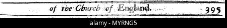 . English: Fleuron from book: An exposition of the thirty-nine articles of the Church of England. Written by Gilbert Bishop of Sarum. 333 An exposition of the thirty-nine articles of the Church of England Fleuron T073705-7 Stock Photo