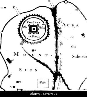 . English: Fleuron from book: An universal history, from the earliest account of time to the present: compiled from original authors; and illustrated with maps, cuts, notes, chronological and other tables. ... 354 An universal history Fleuron T175667-20 Stock Photo