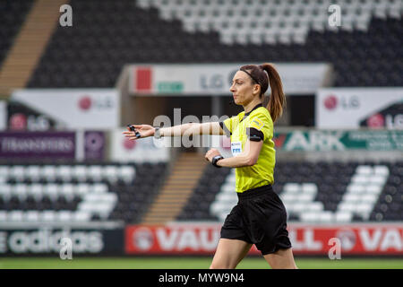 Swansea, Wales, UK. 7th June, 2018. Wales team. Wales face Bosnia-Herzegovina at the Liberty Stadium. Lewis Mitchell/Alamy Live News. Stock Photo