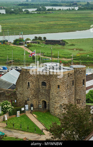 Ypres Tower, Rye Castle, East Sussex Stock Photo