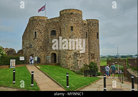 Ypres Tower, Rye Castle, East Sussex Stock Photo