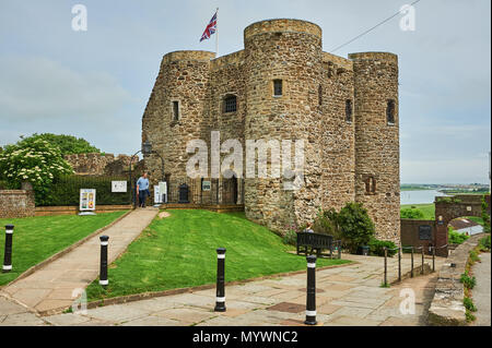 Ypres Tower, Rye Castle, East Sussex Stock Photo