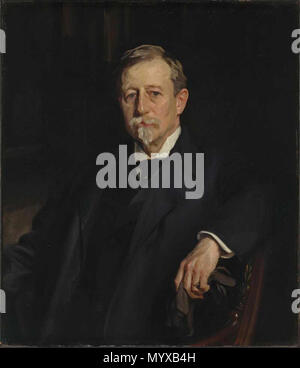 . English: Aaron Augustus Healy John Singer Sargent -- American painter 1907 Brooklyn Museum of Art, NY Oil on canvas 86.5 x 73 cm (34 1/16 x 28 3/4 in) Signed upper right: 'John S. Sargent' Accession # 21.50; Bequest of A. Augustus Healy Jpg: brooklynmuseum  . 1907. John Singer Sargent Born: January 12, 1856, Florence Died: April 14, 1925, London, United Kingdom 6 Aaron Augustus Healy, 1907 Stock Photo