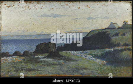 9 Alphonse Osbert, Diélette, la côte de Jobourg Stock Photo