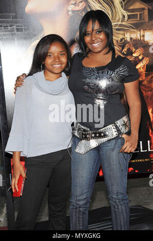 Shar Jackson and daughter Cassie Los Angeles Premiere of Halloween II ...