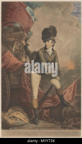 . English: Work of Henry Macbeth-Raeburn 93 Sir Banastre Tarleton (1754-1833) 1927 Stock Photo