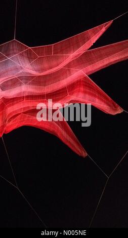 London, UK. 14th January, 2016. London Lumiere Festival 14 01 2016 Credit:  Emin Ozkan / StockimoNews/Alamy Live News Stock Photo