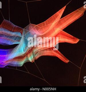 London, UK. 14th January, 2016. London Lumiere Festival 14 01 2016 Credit:  Emin Ozkan / StockimoNews/Alamy Live News Stock Photo