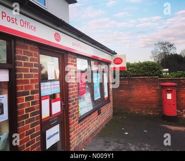 Portsmouth Rd, Milford, Godalming, UK. 20th Dec, 2016.  Theresa May is coming under increasing pressure as 1000 Royal Mail workers threaten wildcat action as Post Office workers walk out. © jamesjagger/StockimoNews/Alamy Live News Stock Photo