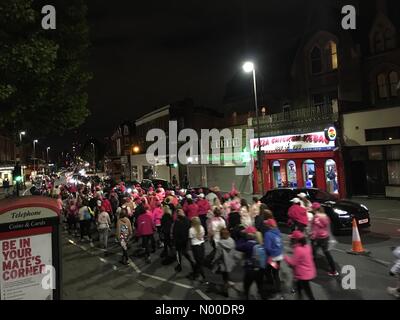 Queenstown Rd, London, UK. 13th May, 2017. The Moonwalk london May 14, 2017 Clapham Junction on Queenstown Road Credit: Natasa/StockimoNews/Alamy Live News
