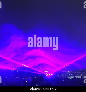 London, UK. 20th Jan, 2018. #lumiere Credit: Sally Jex/StockimoNews/Alamy Live News Stock Photo