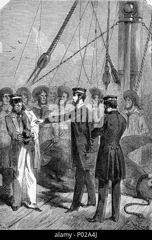 'The Children of Captain Grant,' illustrated by Édouard Riou, is a ...