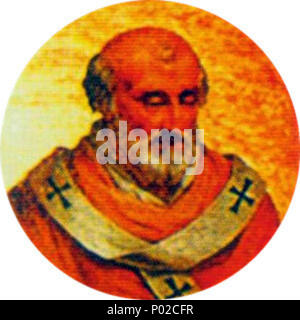 . English: Portait of en:Pope Alexander III in the en:Basilica of Saint Paul Outside the Walls, Rome Italiano: Ritratto di it:Papa Alessandro III nella it:Basilica di San Paolo fuori la Mura, Roma  . 12th century. Unknown 17 170-Alexander III Stock Photo