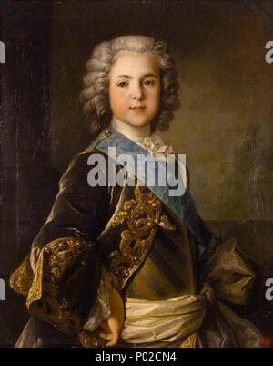 17 Louis Tocqué - Portrait of Louis, Grand Dauphin of France - WGA22994 Stock Photo