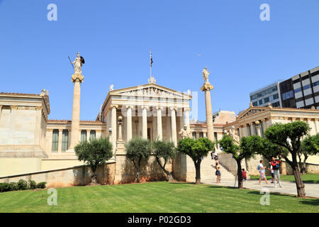 Academy of Athens Stock Photo