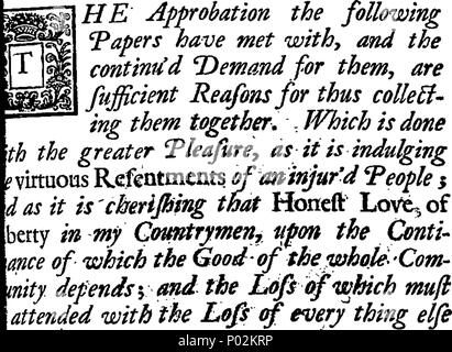 . English: Fleuron from book: A collection of letters to the author of the London Journal. 42 A collection of letters to the author of the London Journal. Fleuron T111217-1 Stock Photo