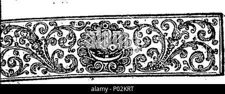 . English: Fleuron from book: A collection of letters to the author of the London Journal. 42 A collection of letters to the author of the London Journal. Fleuron T111217-2 Stock Photo