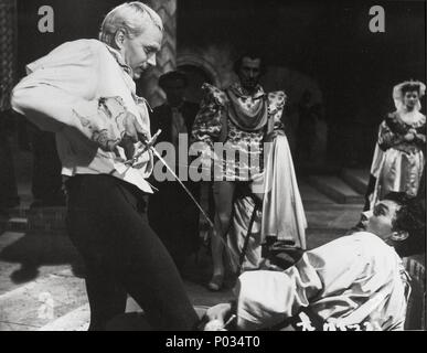 HAMLET (1948) LAURENCE OLIVIER, TERENCE MORGAN, LAURENCE OLIVIER (DIR ...