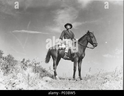 Original Film Title: LA GATA.  English Title: THE CAT.  Film Director: MARGARITA ALEXANDRE; RAFAEL MARIA TORRECILLA.  Year: 1956.  Stars: JORGE MISTRAL. Credit: NERVION FILMS / Album Stock Photo