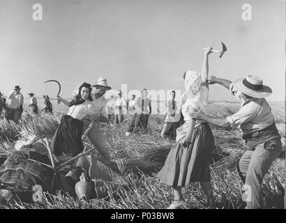 Original Film Title: LA GATA.  English Title: THE CAT.  Film Director: MARGARITA ALEXANDRE; RAFAEL MARIA TORRECILLA.  Year: 1956.  Stars: AURORA BAUTISTA. Credit: NERVION FILMS / Album Stock Photo