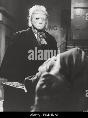 Original Film Title: THE PHANTOM OF THE OPERA.  English Title: THE PHANTOM OF THE OPERA.  Film Director: TERENCE FISHER.  Year: 1962.  Stars: HERBERT LOM. Credit: HAMMER/UNIVERSAL-INTERNATIONAL / Album Stock Photo