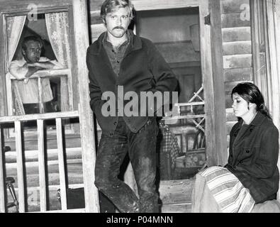 Original Film Title: BUTCH CASSIDY AND THE SUNDANCE KID.  English Title: BUTCH CASSIDY AND THE SUNDANCE KID.  Film Director: GEORGE ROY HILL.  Year: 1969.  Stars: PAUL NEWMAN; ROBERT REDFORD; KATHERINE ROSS. Credit: 20TH CENTURY FOX / Album Stock Photo