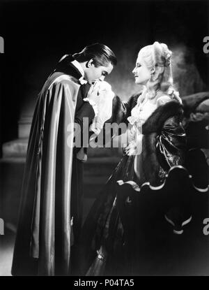 Original Film Title: MARIE ANTOINETTE.  English Title: MARIE ANTOINETTE.  Film Director: W. S. VAN DYKE.  Year: 1938.  Stars: NORMA SHEARER; TYRONE POWER. Credit: M.G.M / Album Stock Photo