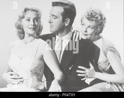 Original Film Title: SLIGHTLY SCARLET.  English Title: SLIGHTLY SCARLET.  Film Director: ALLAN DWAN.  Year: 1956.  Stars: ARLENE DAHL; RHONDA FLEMING; JOHN PAYNE. Credit: RKO / Album Stock Photo