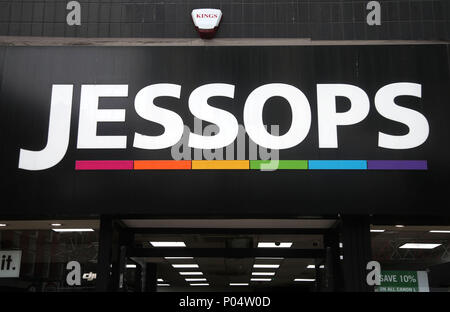 A branch of Jessops on Oxford Street, central London. Stock Photo