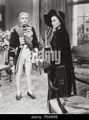 Original Film Title: THAT HAMILTON WOMAN.  English Title: THAT HAMILTON WOMAN.  Film Director: ALEXANDER KORDA.  Year: 1941.  Stars: HORATIO NELSON; VIVIEN LEIGH; LAURENCE OLIVIER. Credit: KORDA/UNITED ARTISTS / Album Stock Photo